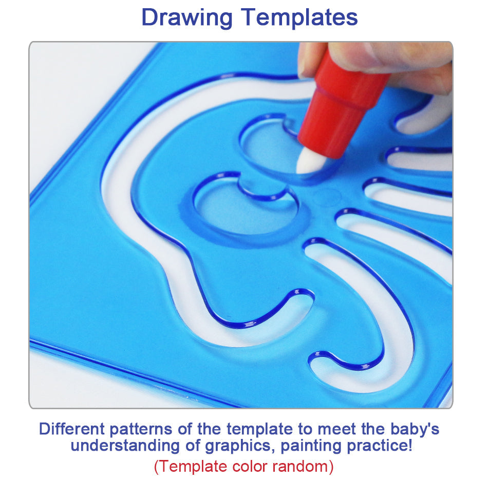 Alphabet animal water canvas