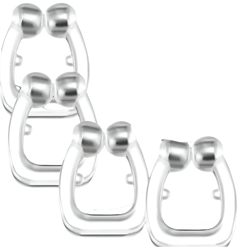 Magnetic Anti Snore Device Stop Snoring Nose Clip Easy Breathe Improve Sleeping Aid Apnea Guard Night Device With Case 1/2/4PCS